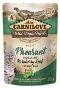 Carnilove Cat Pouch Pheasant & Raspberry Leaves 85g