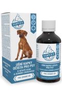Ušní kapky očista pro psy TOPVET 50ml
