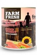 Farm Fresh Dog Turkey with Carrot konz 400g