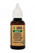 LÁSKA 23 Alergie, hojení, svědění, podpůrný olej 30 ml