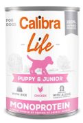 Calibra Dog Life konz. Puppy&Junior Chicken&rice 400g