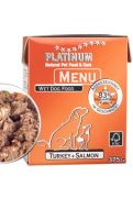 Platinum Menu Turkey+Salmon 375g