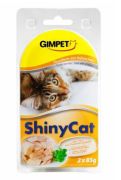 Gimpet kočka konz. ShinyCat tuňak+kuře 2x70g