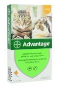 Advantage pro malé kočky a králíky 40mg 1x0,4ml
