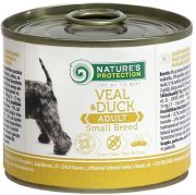 Nature's Protection Dog konz.Small telecí/kachna 200 g