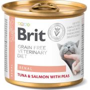 Brit GF Veterinary Diet Cat Cans Renal 200 g