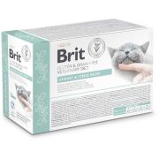 Brit VD Cat Pouch fillets in Gravy Urinary+Stres 12x85 g