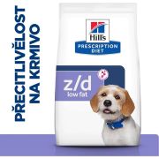 Hill's Prescription Diet Canine z/d Low Fat 3 kg
