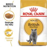 Royal Canin British Shorthair Adult granule pro britské krátkosrsté kočky 400 g