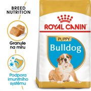 Royal Canin Bulldog Puppy granule pro štěně buldoka 12 Kg