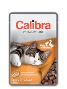 Calibra Cat kapsa Premium Adult Duck & Chicken 100g