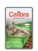 Calibra Cat kapsa Premium Sterilised Salmon 100g