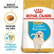 Royal Canin Golden Retriever Puppy granule pro štěně zlatého retrívra 12 Kg