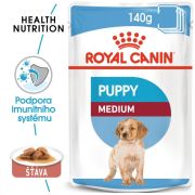 Royal Canin Medium Puppy, kapsička pro štěňata středních plemen 140 g