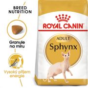 Royal Canin Sphynx Adult granule pro sphynx kočky 10 Kg
