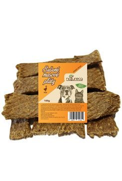 NATURECA pochoutka Masové pláty Husa, 100%maso 100g