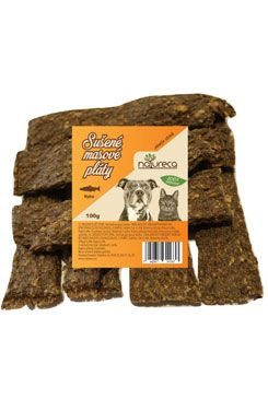 NATURECA pochoutka Masové pláty Ryba, 100% maso 100g
