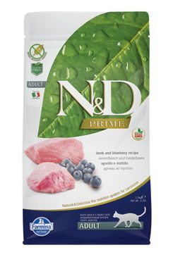 N&D PRIME CAT Adult Lamb & Blueberry 1,5 kg