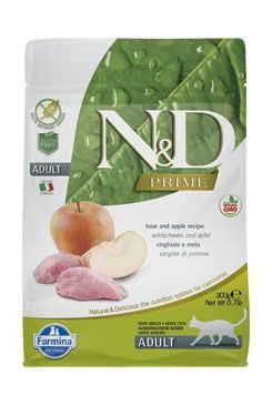 N&D PRIME CAT Adult Boar & Apple 300 g