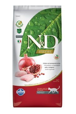 N&D GF Prime Cat Adult Chicken & Pomegranate 1,5 kg