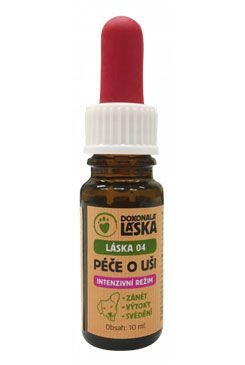 LÁSKA 04 Péče o uši v intenzivním režimu 10 ml