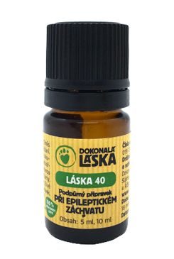 LÁSKA 40 Při epileptickém záchvatu 5 ml