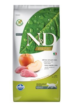 N&D PRIME CAT Adult Boar & Apple 10 kg