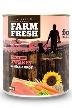 Farm Fresh Dog Turkey with Carrot konz 400g