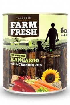 Farm Fresh Dog Kangaroo with Cranberries konz 800g