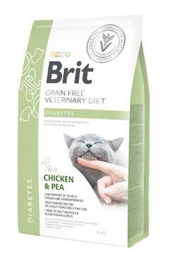 Brit GF Veterinary Diets Cat Diabetes 2 kg