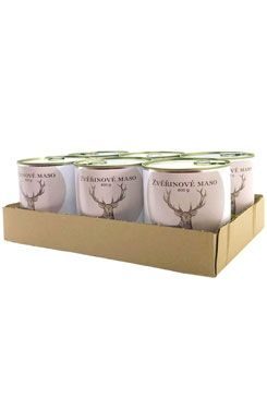 BOHEMIA Zvěřinové maso ve vlastní šťávě SIX PACK 6x800g
