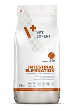 VetExpert Veterinary Diet 4T Intestinal Elimination Dog 12 kg