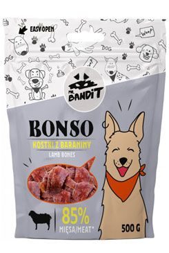 VetExpert Mr.Bandit pochoutka BONSO jehněčí kosti 500 g