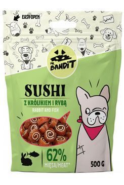 VetExpert Mr.Bandit pochoutka SUSHI králík a ryba 500 g