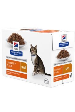 Hill's Fel. PD S/D Chicken kapsa 12x85 g