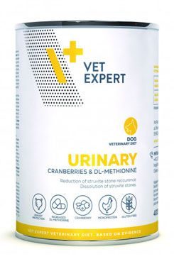 VetExpert VD 4T Urinary Dog konzerva 400 g