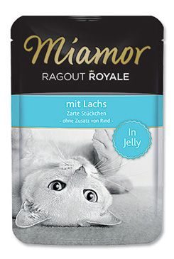 Miamor Cat Ragout kapsa losos v želé 100g