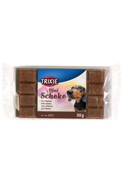 Trixie Čokoláda Mini hnědá s vitaminy 30g TR