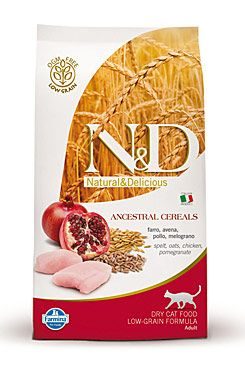 N&D LG CAT Adult Chicken & Pomegranate 300 g