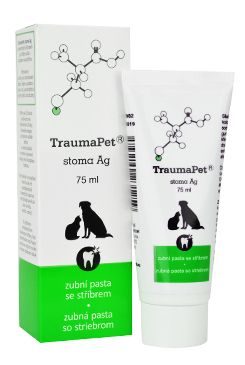 TraumaPet stoma Ag 75 ml zubní pasta