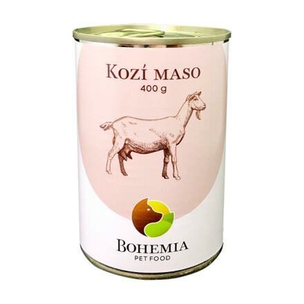BOHEMIA Kozí maso ve vlastní šťávě 400g