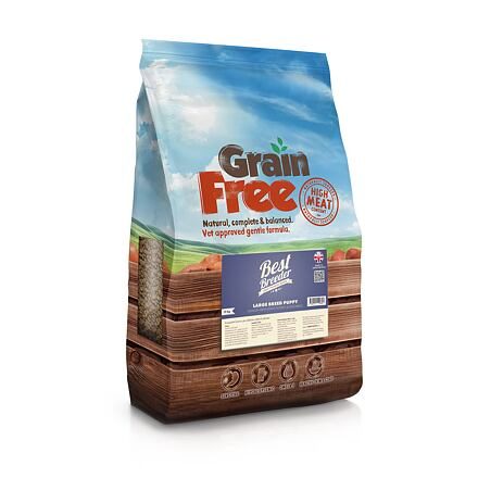 Best Breeder Grain Free Large Breed Puppy / Junior Salmon with Sweet Potato & Vegetables 12 kg