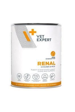 VetExpert VD 4T Renal Dog konzerva 400g