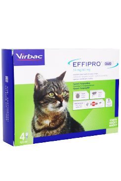 Effipro DUO Cat (1-6kg) 50/60 mg, 4x0,5ml