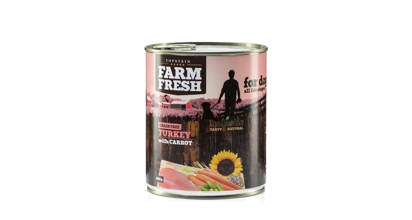 Farm Fresh Dog Turkey with Carrot konz 800g