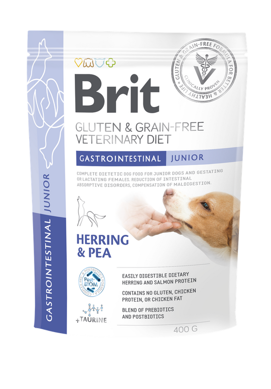 Brit Veterinary Diets Dog GF Gastrointestinal Junior 400 g