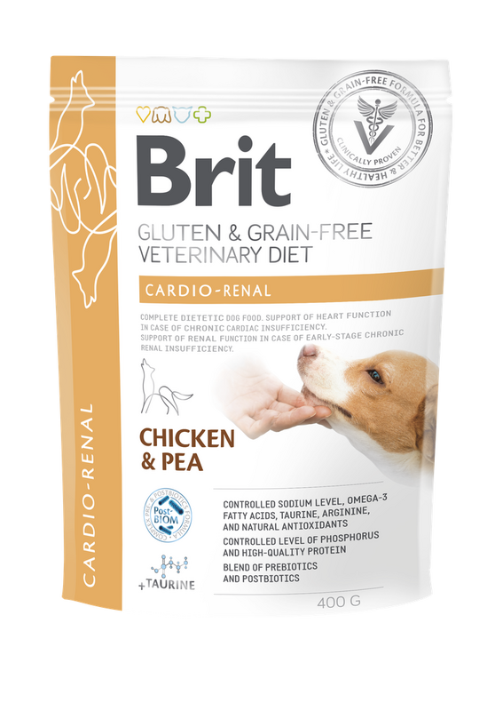 Brit Veterinary Diets Dog GF Cardio Renal 400g
