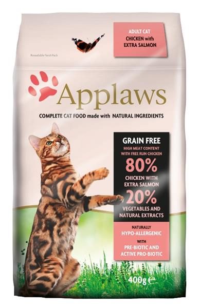 Applaws Cat Dry Adult Salmon 400 g