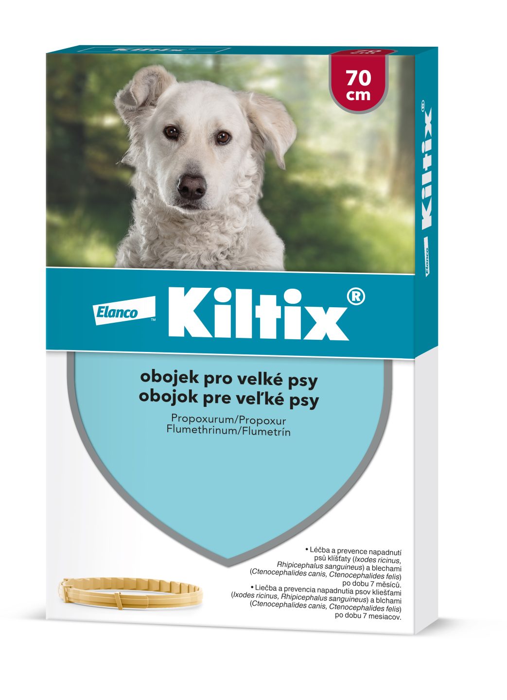 Kiltix 70 obojek (velký pes)