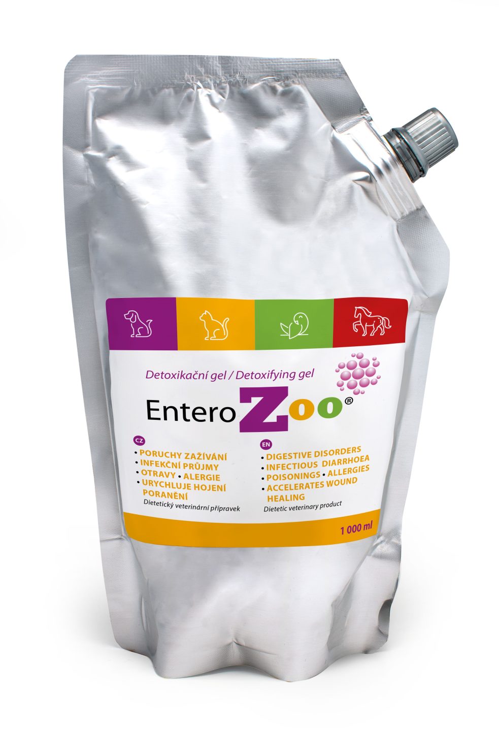 Entero ZOO detoxikační gel 1000 ml doypack